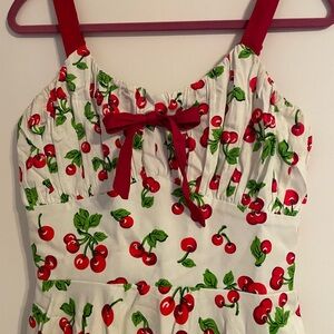 Pinup Couture L Red Cherries Dress